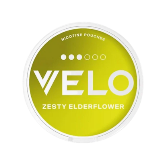 VELO ZESTY ELDERFLOWER 14.3MG