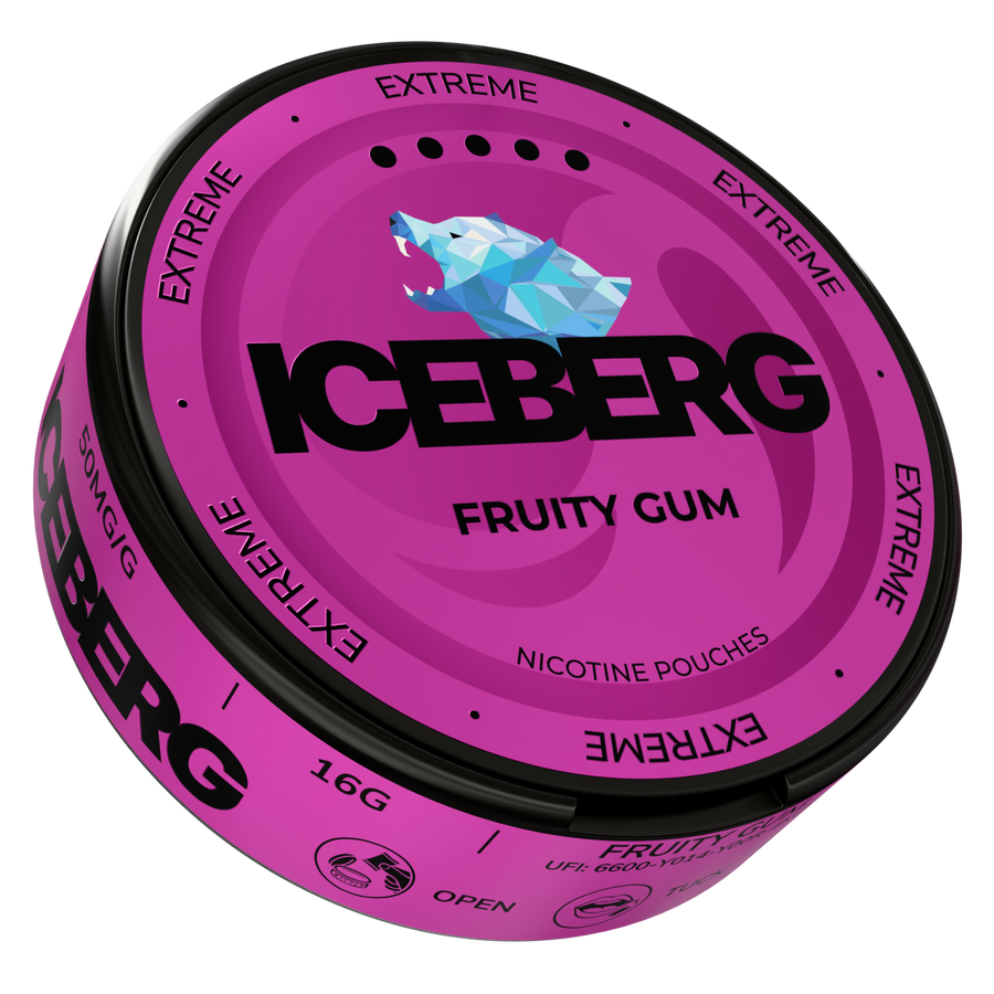 ICEBERG FRUITY GUM 40MG
