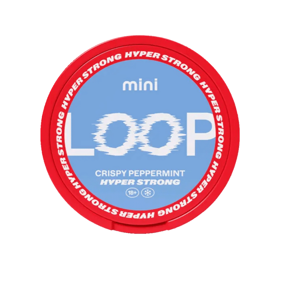 Loop Crispy Peppermint Hyper Strong Mini 25MG