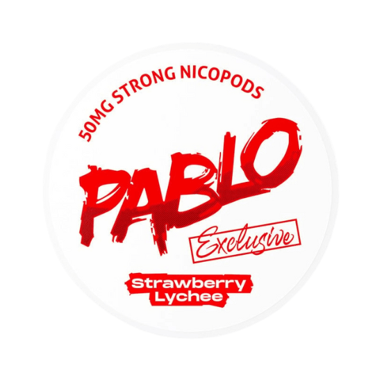PABLO EXCLUSIVE STRAWBERRY LYCHEE 50MG