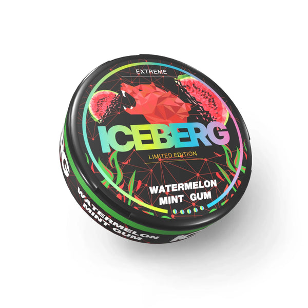 ICEBERG WATERMELON MINT GUM 40MG